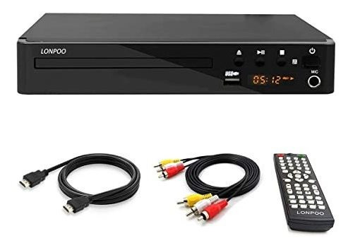 Lp-099 - Reproductor De Cd Y Dvd Pal-ntsc Hd Con Salida Hdmi