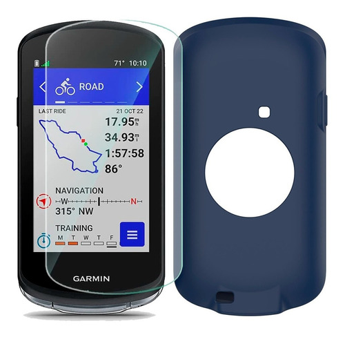 Funda Silicona Para Garmin Edge 1040 + Protector De Pantalla