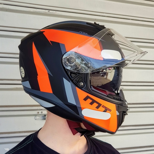 Capacete Mt Helmets Blade 2 Operator Fosco Bi Composto Moto