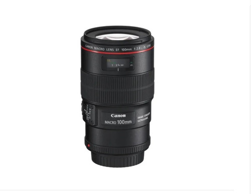 Imagem 2 de 6 de Lente Canon Ef 100mm F/2.8l Macro Is Usm Pronta Entrega
