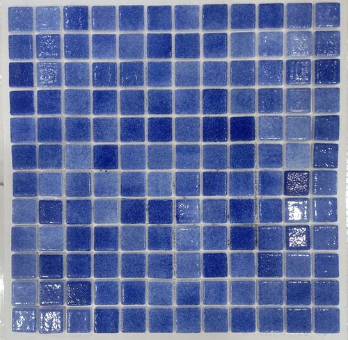 Arg Malla Mosaico Listelos Piscina Azul Marino 30x30