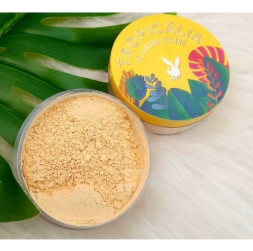 Base de maquiagem em pó Playboy Tropicália