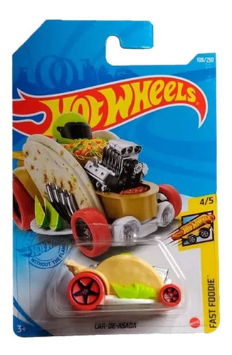 Auto Hot Wheels Edicion Especial Fast Foddie Original Mattel