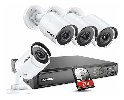 Annke 8ch Ultrahd 4k Sistema De Cámara De Seguridad Para El 