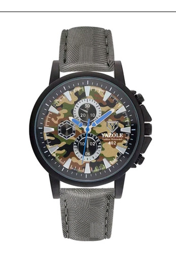 Cod 990 - Reloj Yazole Camuflado - Joyas Margaret