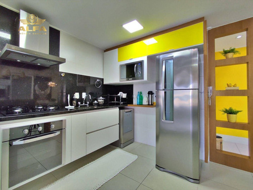 Imagem 25 de 30 de Apartamento Na Praia 3 Dormitórios 1 Suíte Varanda Gourmet 2 Vagas Piscina Churrasqueira Pitangueiras Guarujá. - Ap1197