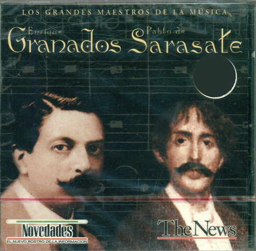 Cd. Granados & Sarasate  / Los Grandes Maestros De La Música