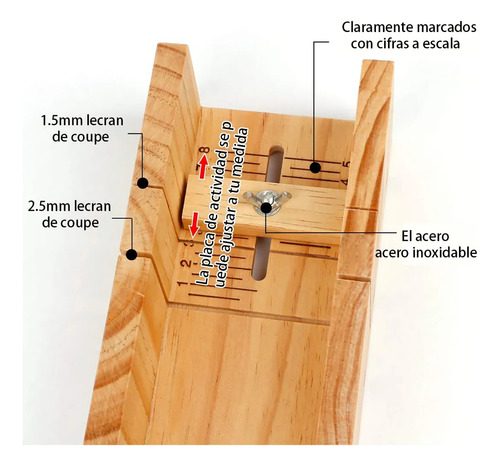 Set De Moldes De Madera Y Silicona Para Hacer Jabón Diy