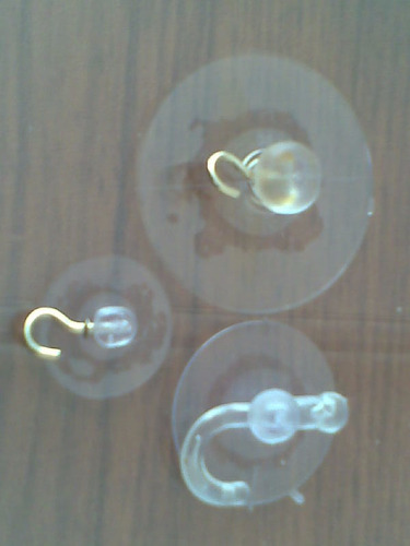 Imagen 10 de 10 de Publicidad Chupa Transparen 9cm+gancho Paqx3unds