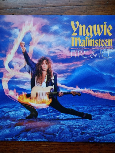 Cd Yngwie Malmsteen Fire & Ice 1992 Made In Germany