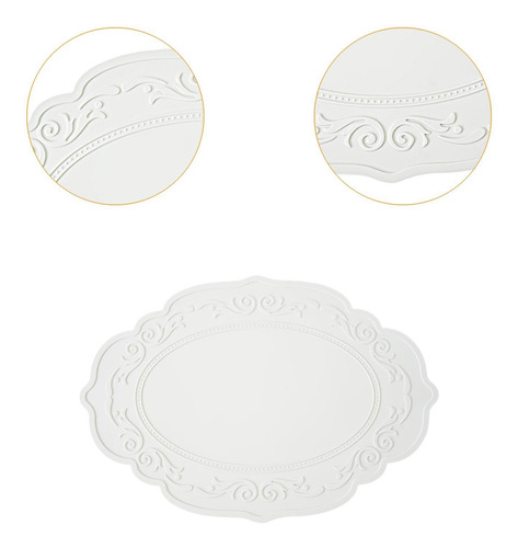 Mantel Individual Para Mesa De Comedor, Tapete De Silicona