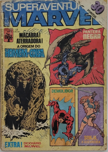 Superaventuras Marvel N.°17 Vide Fotos 1983 Ler Discrição 