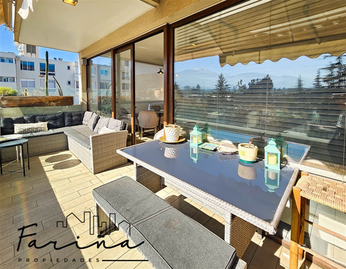 Excelente Departamento Triplex 4d, 3b, Lo Barnechea