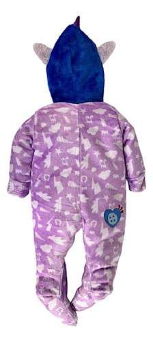 Mameluco Con Gorro Bordado My Little Pony