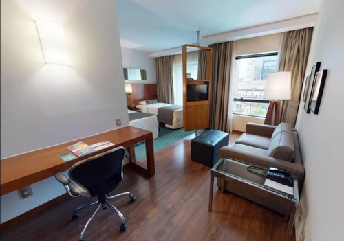 Imagem 6 de 15 de Flat No Brooklin Para Investimento No Pool - Sf7207