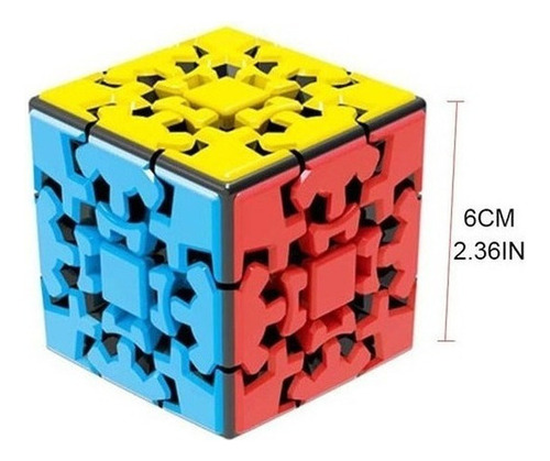 Puzle 3d Engranaje Irregular Cubo Mágico