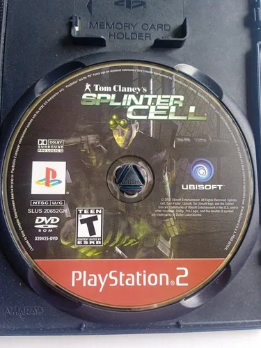 Tom Clancy Splinter Cell Stealth Action Redefined Ps2 (Usado)