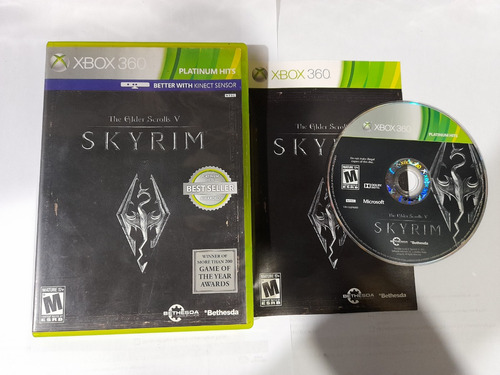 Skyrim The Elder Scroll V Completo Para Xbox 360