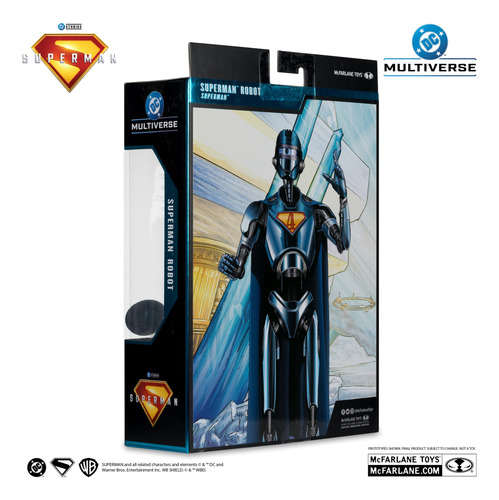 Mcfarlane Toys Superman 2025 - Superman Robot Red Platinum