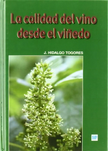 La Calidad Del Vino Desde El Viñedo, De Jose Hidalgo Togores. Editorial Ediciones Mundi-prensa En Español