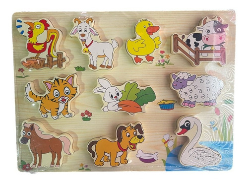 Imagen 2 de 5 de Juguete Didactico De Animales