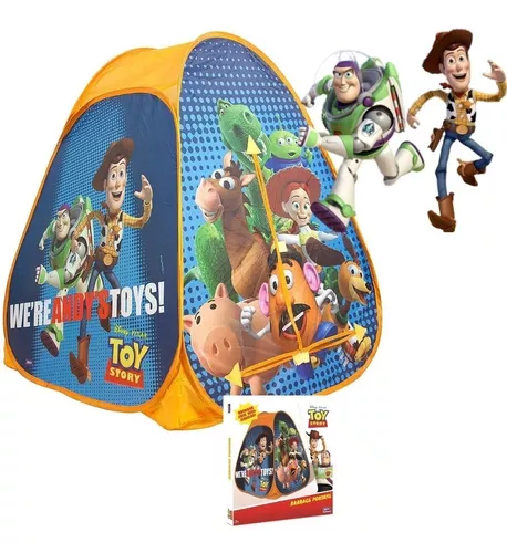 Barraca Infantil Portátil Casa Disney Pixar Carros Relâmpago MCQueen- ZIPPY  TOYS