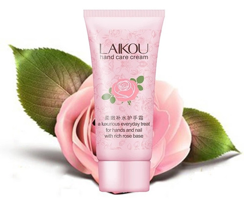 Laikou Rosa Crema De Manos Reparadora Hidratante  60gr