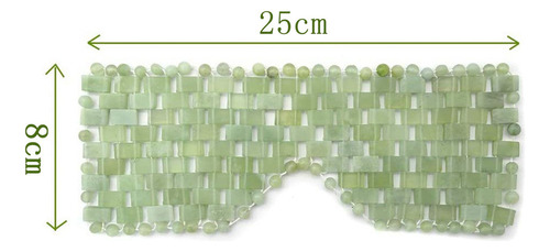 2x Máscara De Ojos De Jade Para Ojos Hinchados Círculos