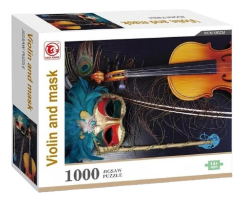 Puzzle 1000 Piezas Violin Y Mascara