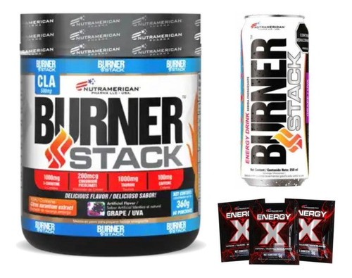 Burner Stack 360gr 60 Servicios - g a $389