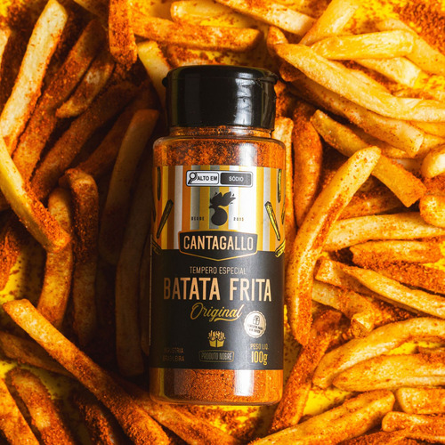 Tempero Especial Batata Frita Original Cantagallo 100g
