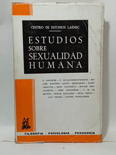 Estudios Sobre Sexualidad Humana - Antoine - Roger - Ensayo 
