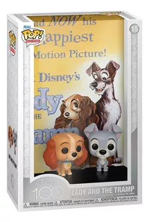 Disney 100 La Dama Y El Vagabundo Funko Pop! Movie Poster