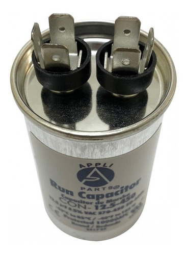 Condensador/ Capacitor De Marcha 12.5 Mfd 370-450vac Redondo