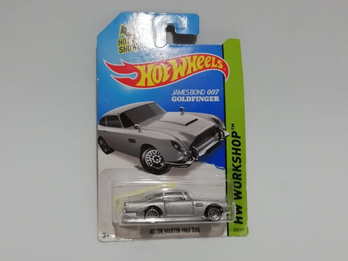 Hot Wheels Aston Martin 1963 Db5 Goldfinger James Bond 007