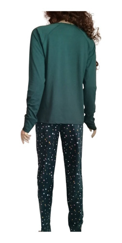 Pijama Mujer Polar Algodón Jenny By Jennifer Moore Talla S