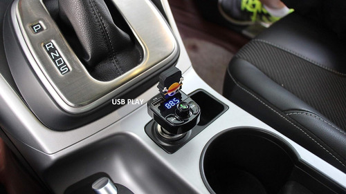 3×adaptador Transmissor Fm Radio Carro Acendedor+suporte Cel