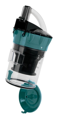 Imagen 3 de 4 de Aspiradora Electrolux Smart ABS03 1.5L negra y azul 127V 60Hz
