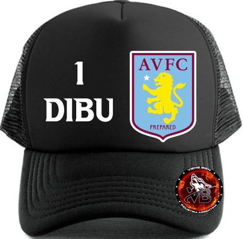 Gorra Aston Villa Dibu Marinez Trucker (gorrasvienebien)