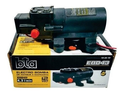 Electro Bomba De Achique Diafragma 4.3lt/min 12v Bta 192210