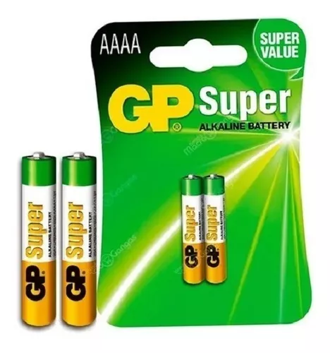 2 Baterias Pilas Alcalinas Aaaa 4a 1.5v Para Lápices Stylus