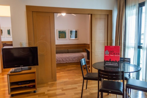 Imagem 1 de 15 de Flat Com Excelente Localização No Paraiso 02 Dorms 60m² - Sf26157