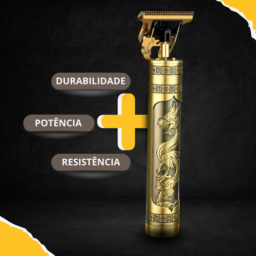 Maquina Acabamento Profissional Cabelo Barba Sem Fio Premium