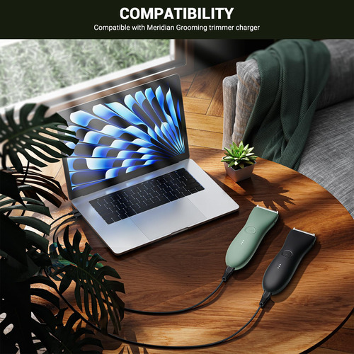 Cargador Compatible Con Afeitadora Eléctrica Meridian Groom
