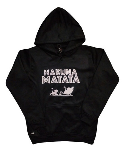 Suéter Hakuna Matata Con Letras  Unisex 