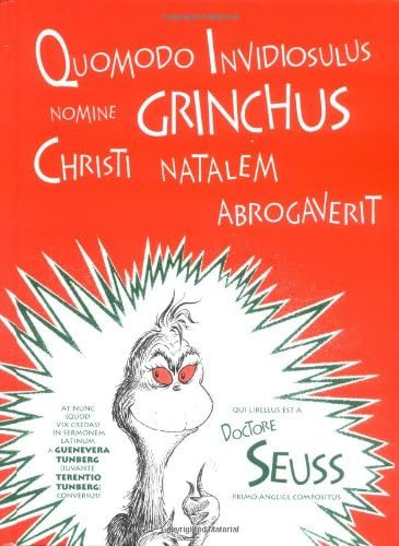 Libro: Quomodo Invidiosulus Nomine Grinchus Christi Natalem 