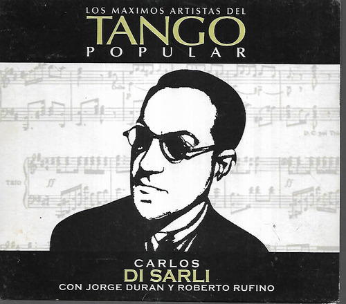 Carlos Di Sarli Canta Duran Y Rufino Album Tango Popular Cd