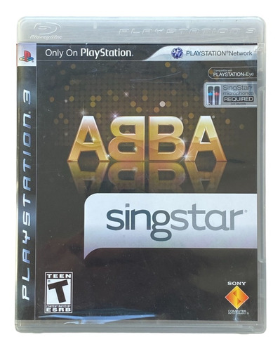 Singstar Abba  -  Ps3  -  Disco Físico