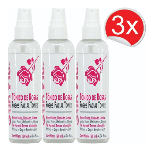 Rocio De Rosas 120 Ml.