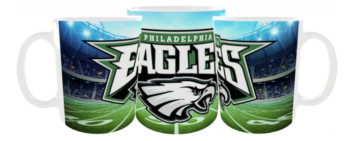 Taza Futbol Americano  Eagles, Chiefs, Steelers, Bears, Jets